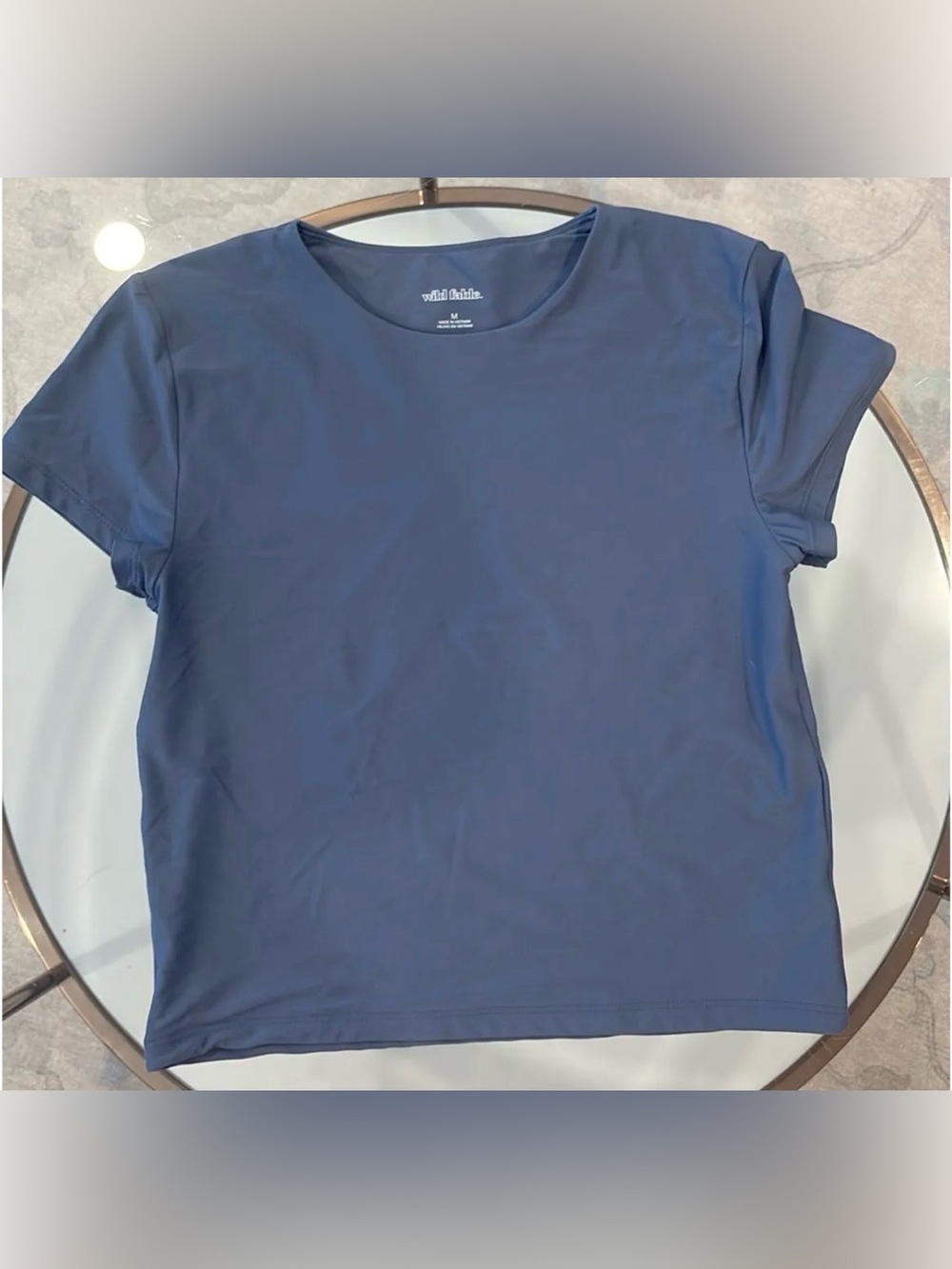 wild fable Blue Short Sleeve Crewneck Tee
